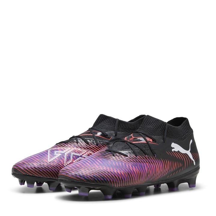 Puma  Kids Black Future Pro Firm Ground Football Boots in Size C12, Sports Direct