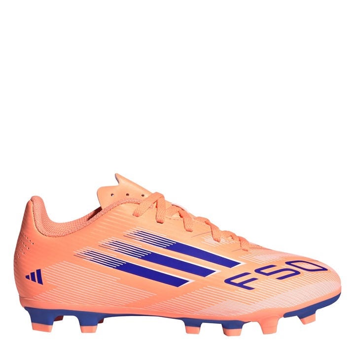 Adidas Boys Orange F50 Club  Firm Ground Football Boots in Size 2, Sports Direct