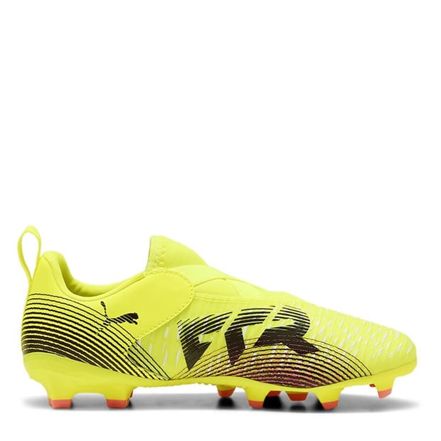 Yellow Alert - Puma - Unisex Kids Future Match Firm Ground Football Boots