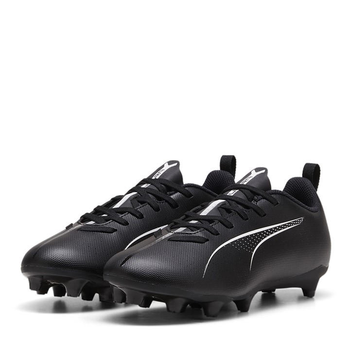 Puma Boys Black  Ultra 5 Play Firm Ground Football Boots in Size C11, Sports Direct