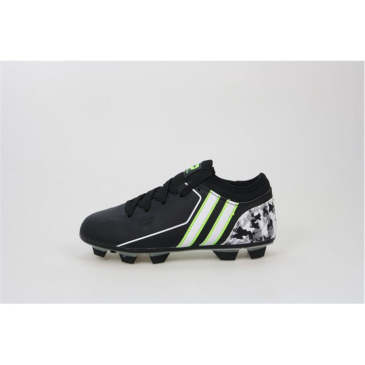 Patrick  Kids Black ' Firm Ground Football Boots in Size C13, Sports Direct