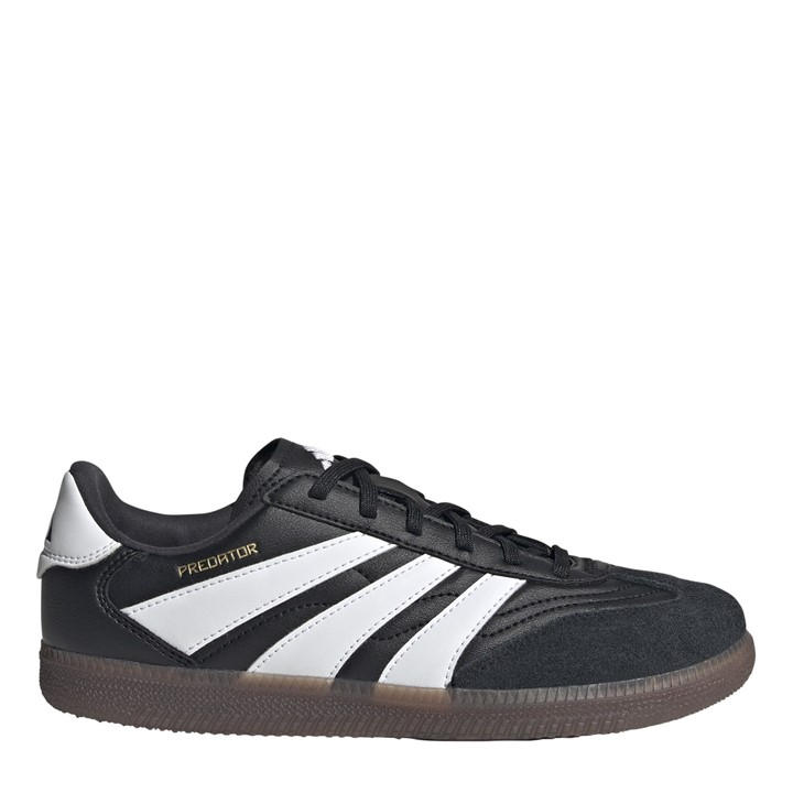 Adidas Boys Black Kids' Indoor Football Boots in Size 2, Sports Direct