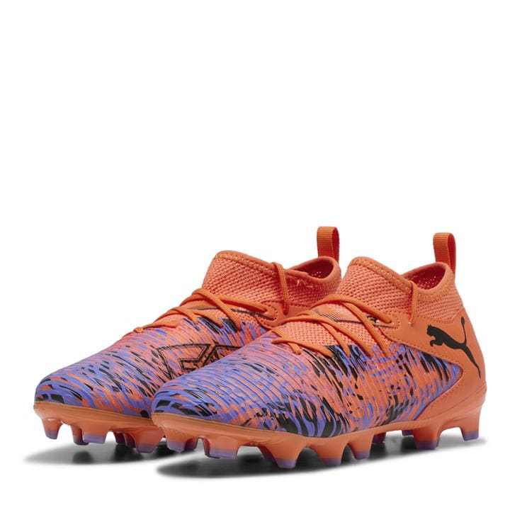 Puma Boys Orange Future 8 Match  Artificial Ground Football Boots in Size C10, Sports Direct
