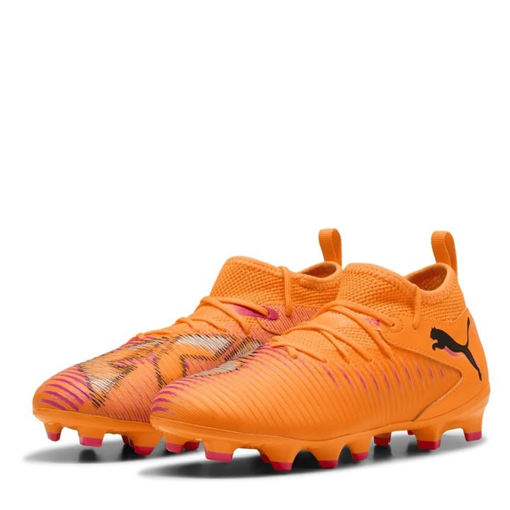 Puma Boys Orange Future 8 Match  Artificial Ground Football Boots in Size C10, Sports Direct