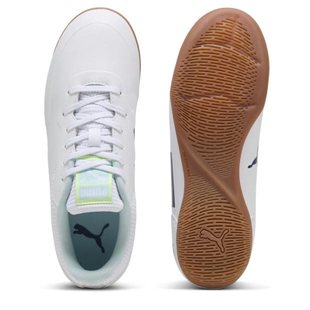 Wht-q-FzzyLght - Puma - Unisex Kids' Truco III Indoor Football Boots