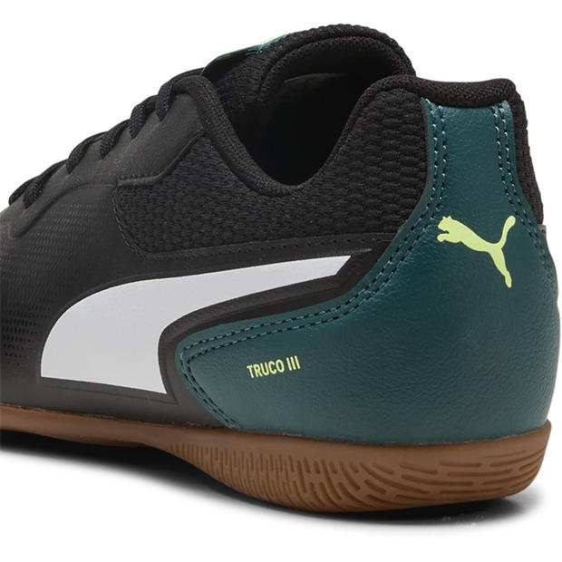 Black-Fizzy L - Puma - Unisex Kids' Truco III Indoor Football Boots