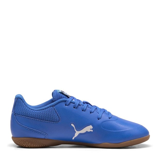 ltrBl-Wht-SpdBl - Puma - Unisex Kids' Truco III Indoor Football Boots