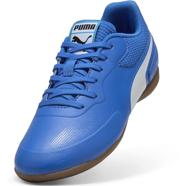 ltrBl-Wht-SpdBl - Puma - Unisex Kids' Truco III Indoor Football Boots