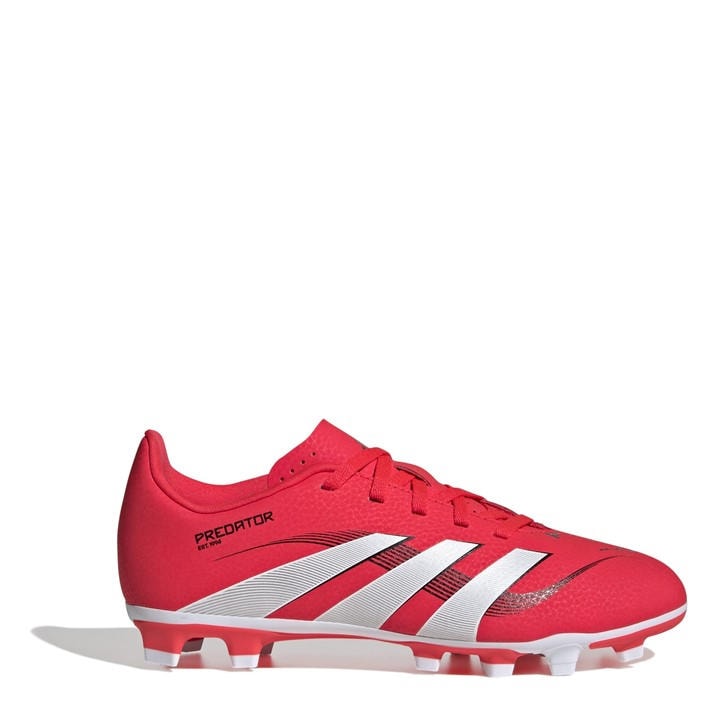 Adidas Boys Red Predator Club  Firm Ground Football Boots in Size 2, Sports Direct