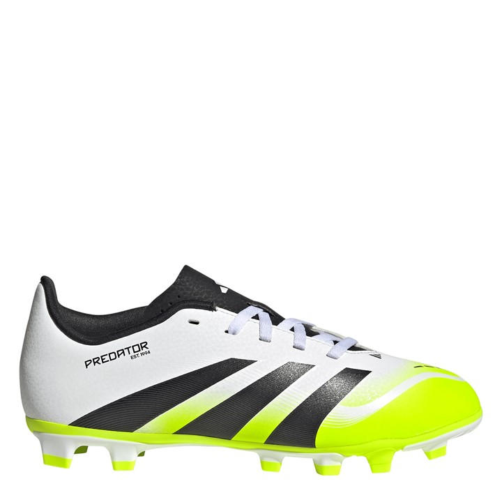 Adidas Boys White Predator Club  Firm Ground Football Boots in Size C11, Sports Direct