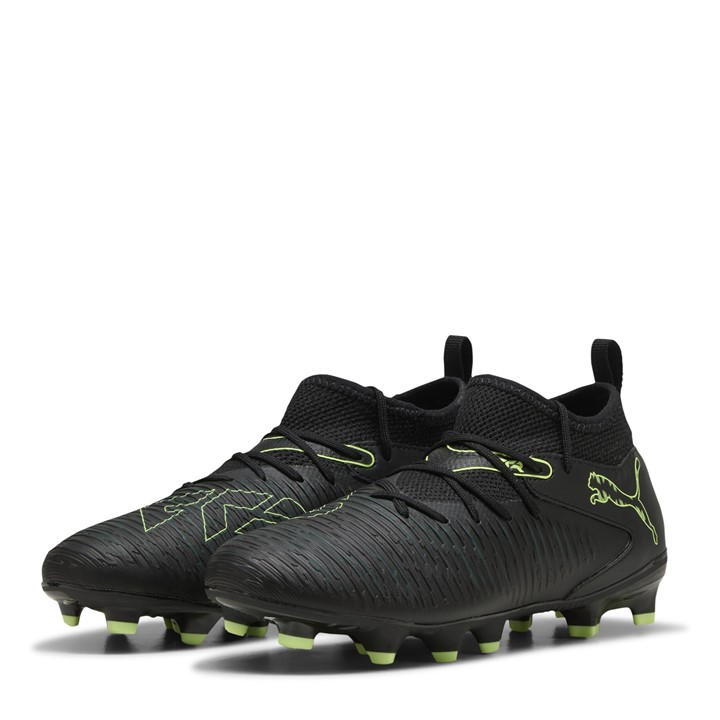 Puma  Kids Black ' Future 8 Match Firm Ground Football Boots in Size C11, Sports Direct