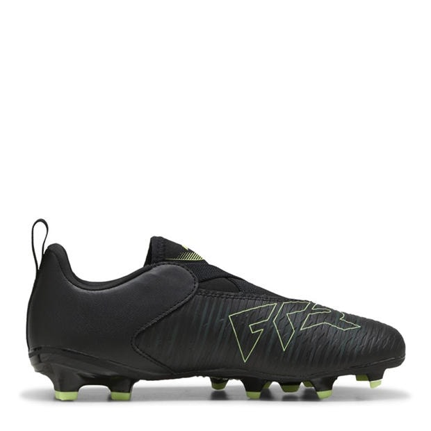 Black-Fizzy L - Puma - Unisex Kids' Future 8 Match LL Firm Ground Football Boots
