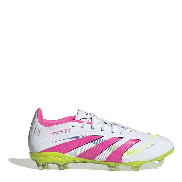 Adidas Boys White Predator Elite  Firm Ground Football Boots in Size C13, Sports Direct
