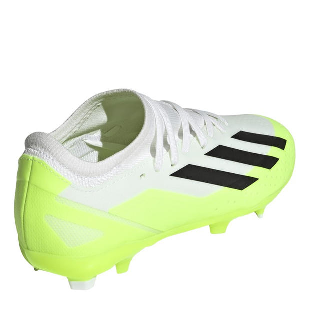 Ftwr White - adidas - Kids' X Crazyfast.3 FG Firm Ground Football Boots