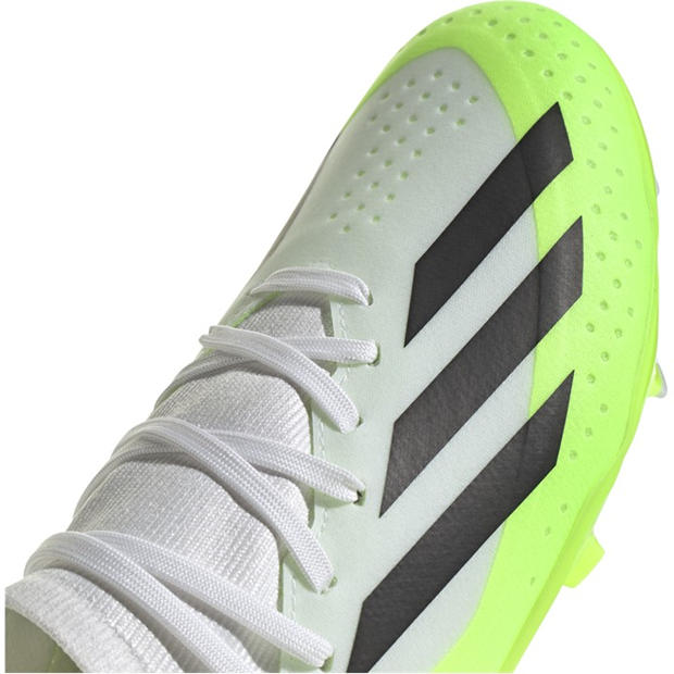 Ftwr White - adidas - Kids' X Crazyfast.3 FG Firm Ground Football Boots