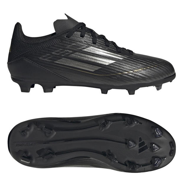 Core Black - adidas - F50 League Fg/Mg J Firm Ground Football Boots Boys
