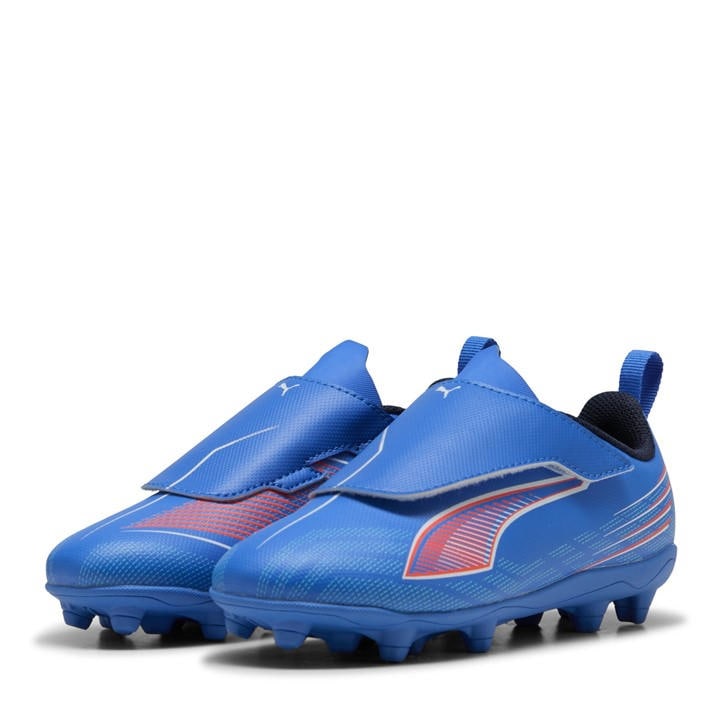 Puma  Kids Blue ' Ultra 6 Play V Firm Ground Football Boots in Size C10, Sports Direct