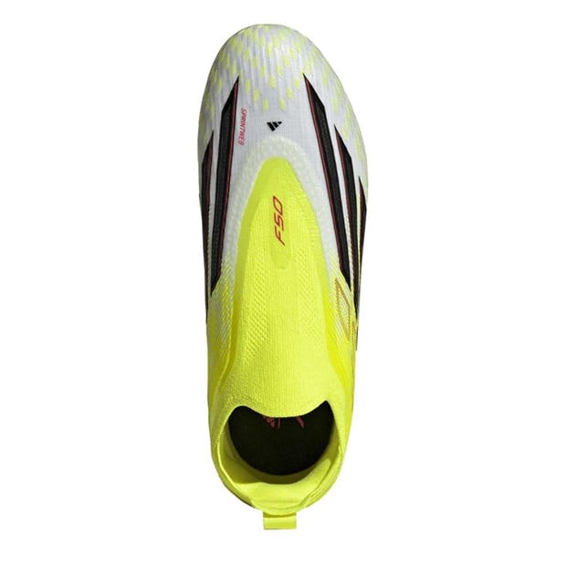 Solar Yellow - adidas - Kids' F50 Elite Firm Ground Football Boot