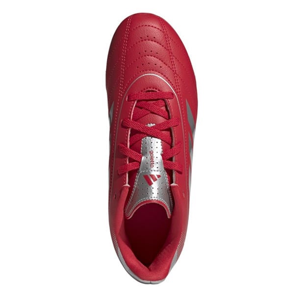 Red/Silver - adidas - Goletto VIII Firm Ground Football Boots Kids