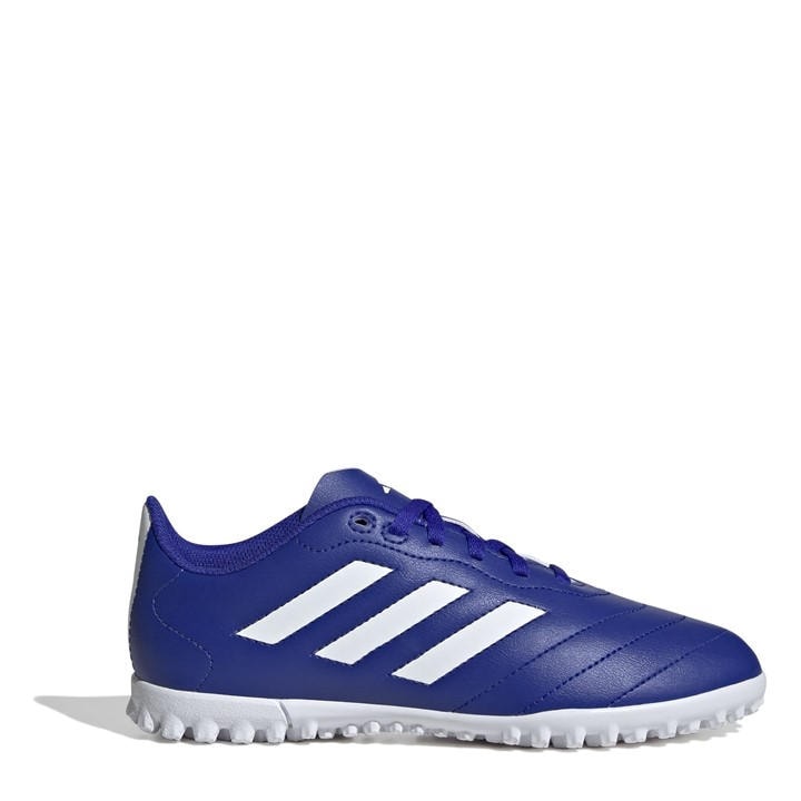 Adidas Boys Blue Goletto Viii Astro Turf Football Boots Kids in Size 2, Sports Direct