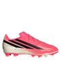 Solar/Blk/Gold - adidas - F50 Hyperfast Club Firm Ground Junior Boots