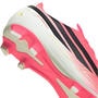 Solar/Blk/Gold - adidas - F50 Hyperfast Club Firm Ground Junior Boots