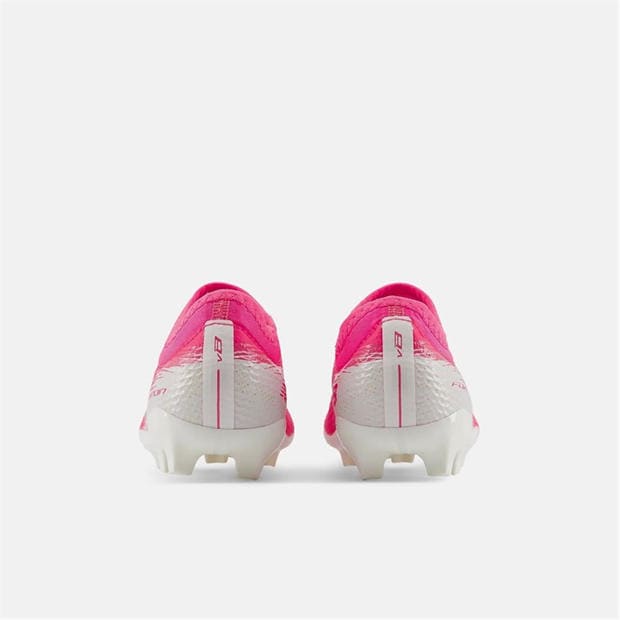 Pink/White - New Balance - Unisex Kids' Furon .3 Firm Ground Football Boots
