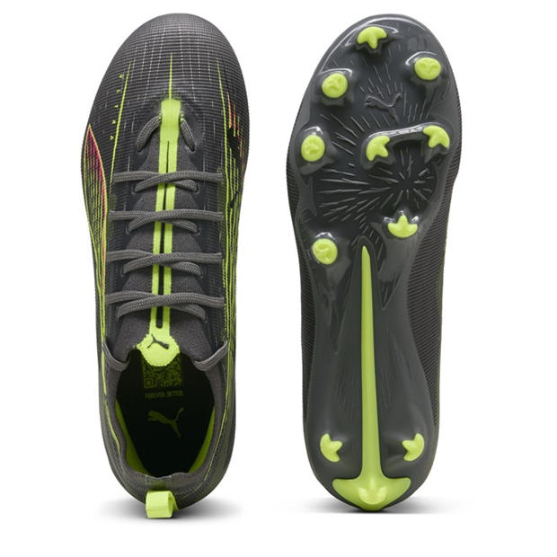 Matte Aged Sil - Puma - Puma Ultra 5 Pro Fg/Ag Jr Firm Ground Football Boots Unisex Kids