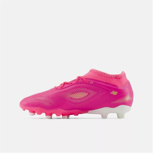 Pink/White - New Balance - Unisex Kids' Tekela .3 Firm Ground Football Boots