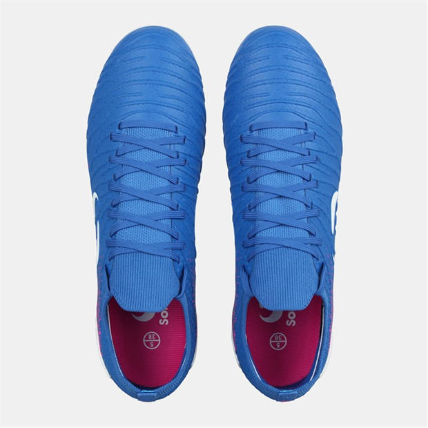 Blue/Pink - Sondico - Blaze Junior FG Football Boots