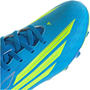Blue/Yell/Aqua - adidas - F50 Club Firm Ground Junior Football Boots