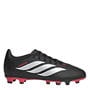 Blk/Wht/Red - adidas - Predator Club Firm Ground Junior Football Boots