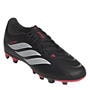 Blk/Wht/Red - adidas - Predator Club Firm Ground Junior Football Boots