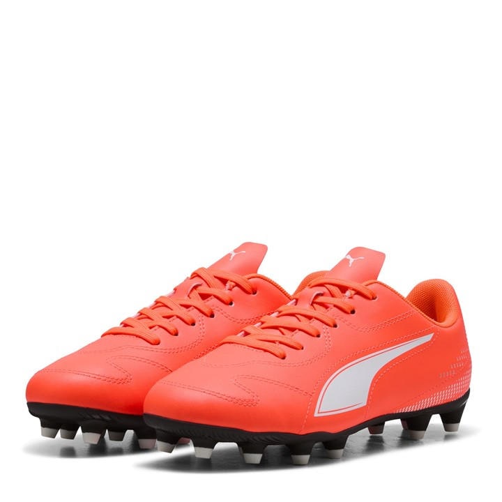 Puma  Kids Red ' Vitoria Ii Fg/Ag Firm Ground Football Boots in Size 4.5, Sports Direct