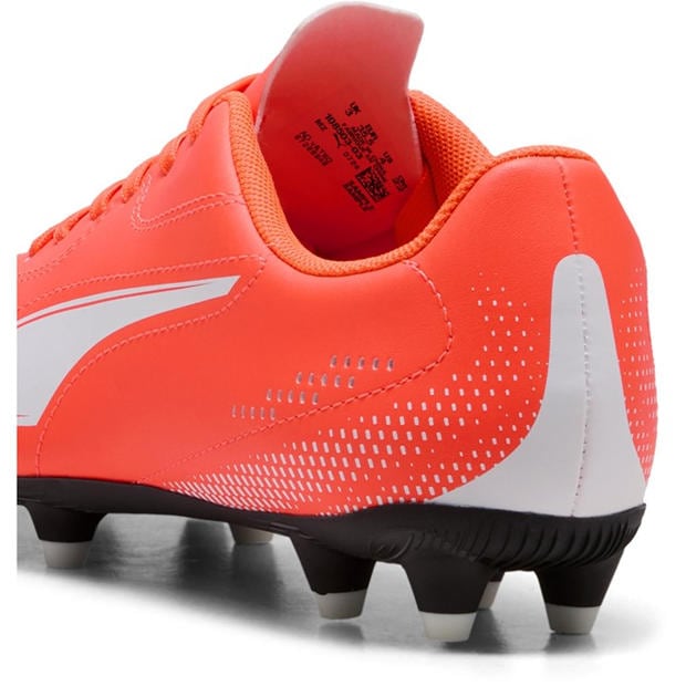 Glowing Red-W - Puma - Unisex Kids' Vitoria II FG/AG Firm Ground Football Boots