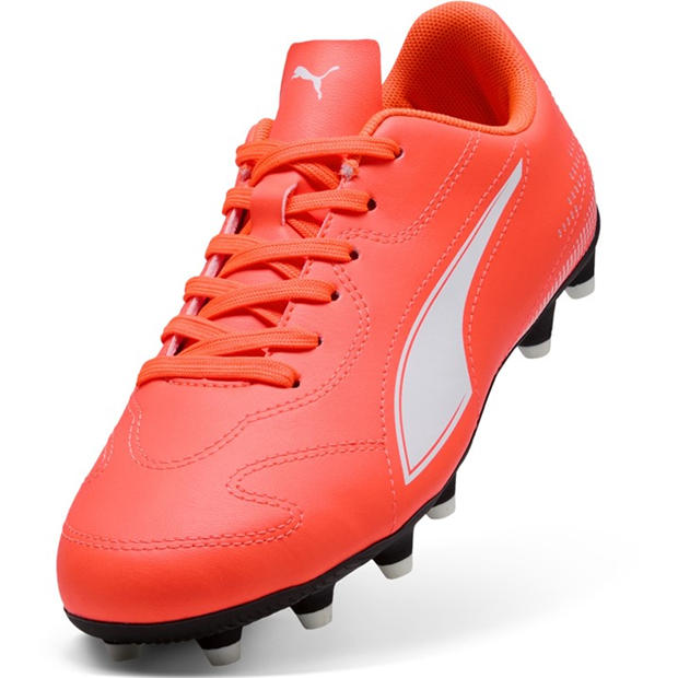 Glowing Red-W - Puma - Unisex Kids' Vitoria II FG/AG Firm Ground Football Boots