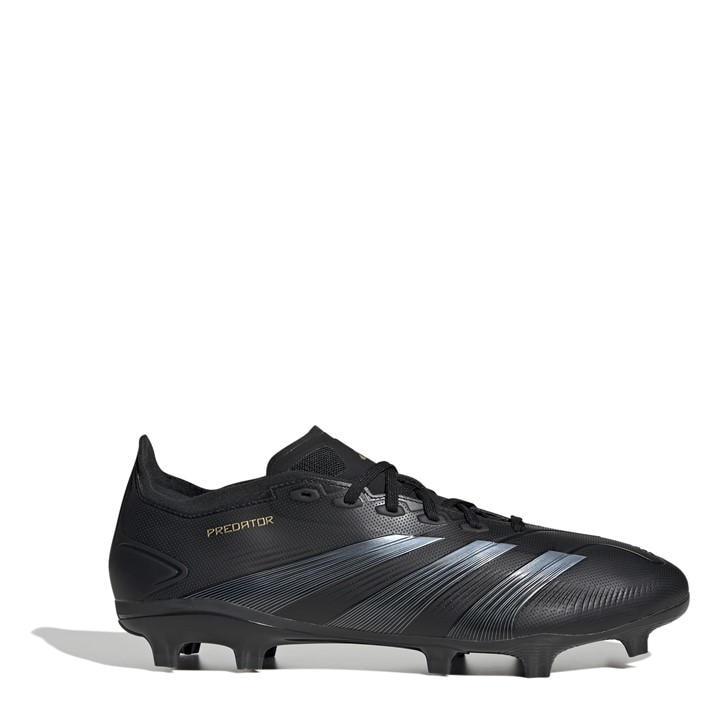 Adidas  Kids Black Predator Firm Ground Football Boots  in Size 4, Sports Direct