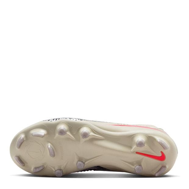 Burgundy/Print - Nike - Phantom 6 Academy High Juniors Firm Ground Football Boots