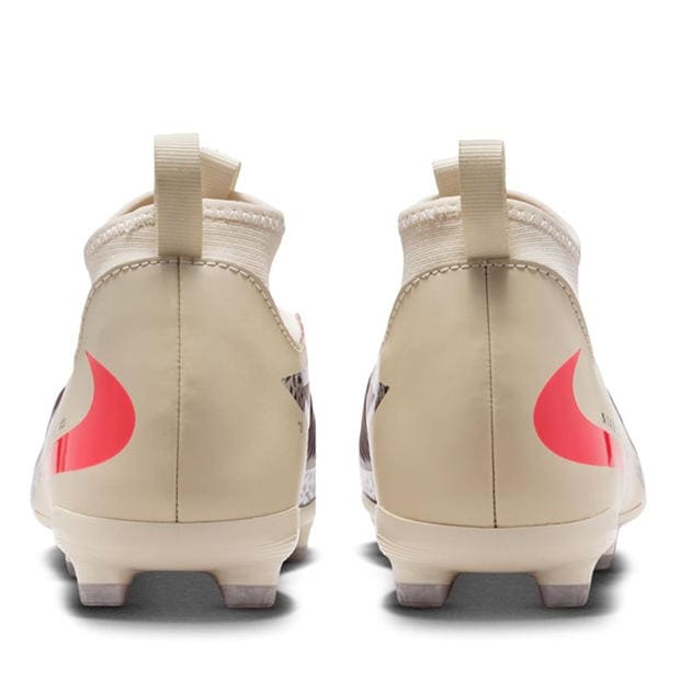 Burgundy/Print - Nike - Phantom 6 Academy High Juniors Firm Ground Football Boots