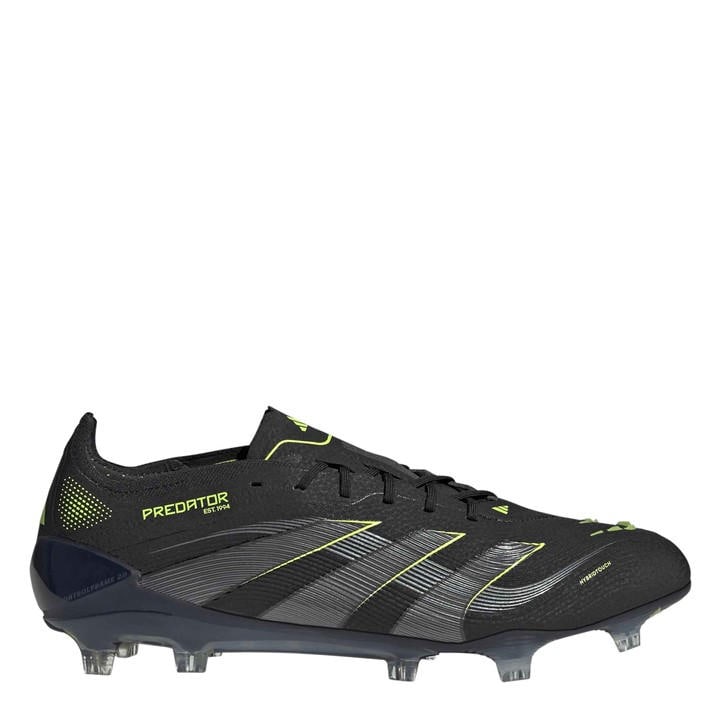 Adidas Boys Black Pred Elite Fg in Size 5, Sports Direct