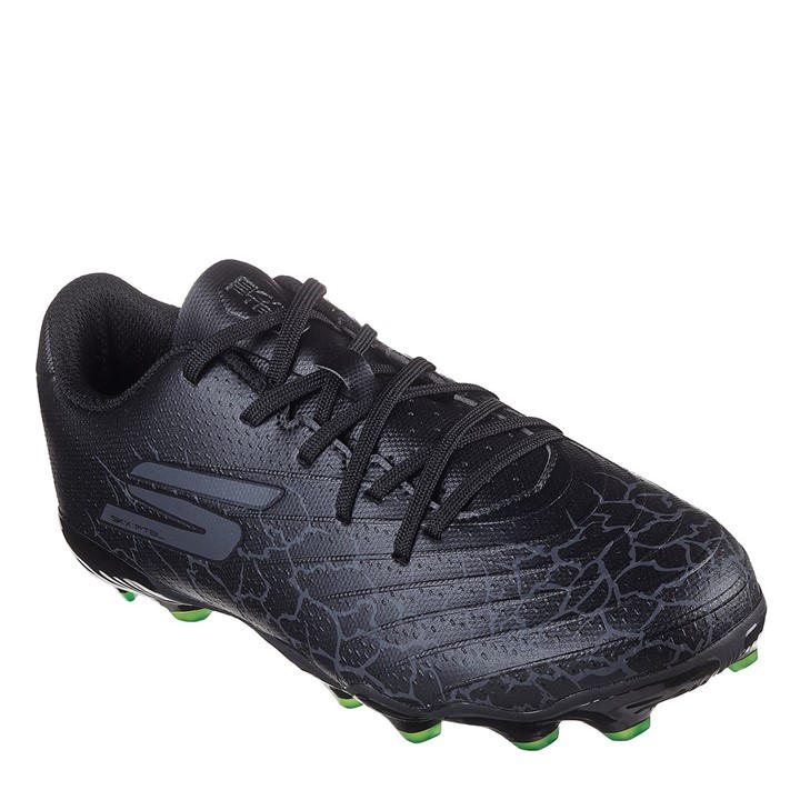 Skechers Boys Black Skx 1 Youth  Firm Ground Football Boots in Size 3.5, Sports Direct