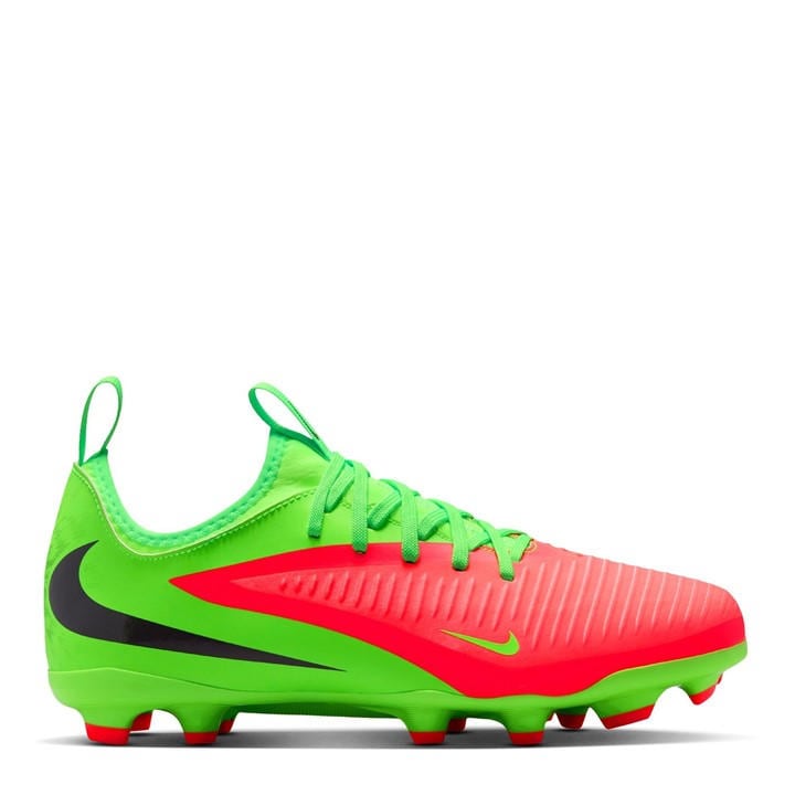 Nike Boys Pink Phantom 6 Academy Low  Firm Ground Football Boots in Size 3, Sports Direct