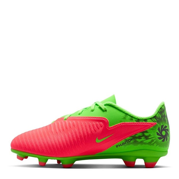 Pink/Green Strk - Nike - Phantom 6 Club Juniors Multi Ground Football Boots