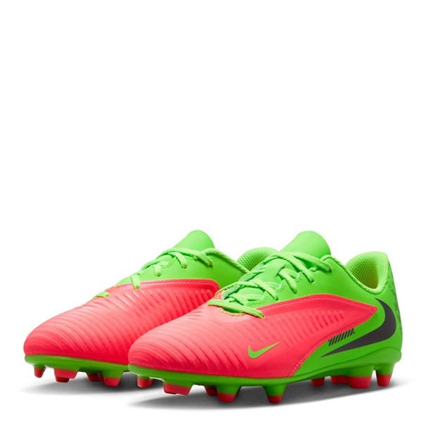 Pink/Green Strk - Nike - Phantom 6 Club Juniors Multi Ground Football Boots