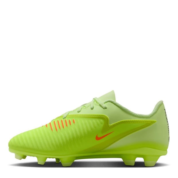 Volt/Rosu - Nike - Phantom 6 Club Juniors Multi Ground Football Boots