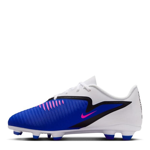 Blue/Wht/Pink - Nike - Phantom 6 Club Juniors Multi Ground Football Boots