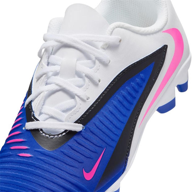 Blue/Wht/Pink - Nike - Phantom 6 Club Juniors Multi Ground Football Boots