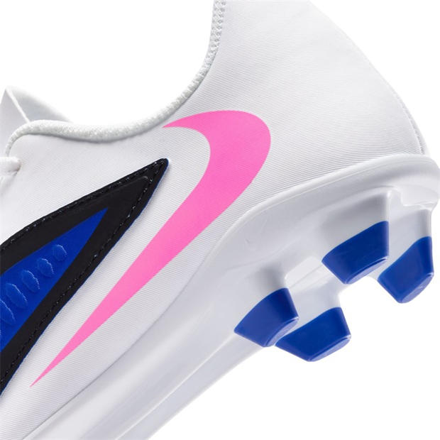 Blue/Wht/Pink - Nike - Phantom 6 Club Juniors Multi Ground Football Boots