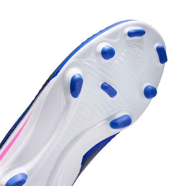 Blue/Wht/Pink - Nike - Phantom 6 Club Juniors Multi Ground Football Boots