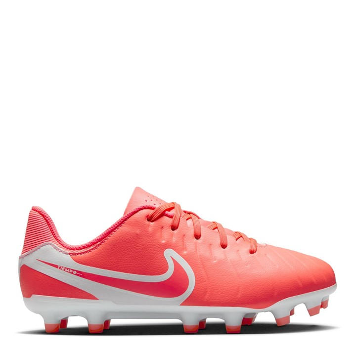 Nike Boys Red Tiempo Legend 10 Academy  Firm Ground Football Boots in Size 5.5, Sports Direct